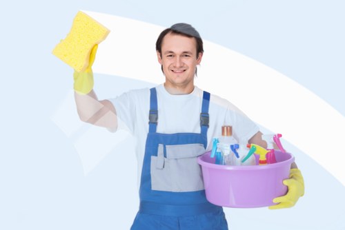Secure carpet cleaning payment interface with encrypted checkout