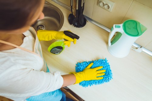 Specialist curtain cleaning process for local customers