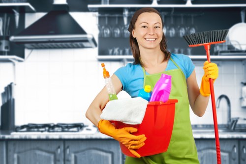 Deep cleaning services for a local Hampstead property