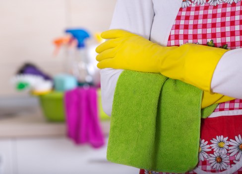 Local office cleaning team working in Hampstead
